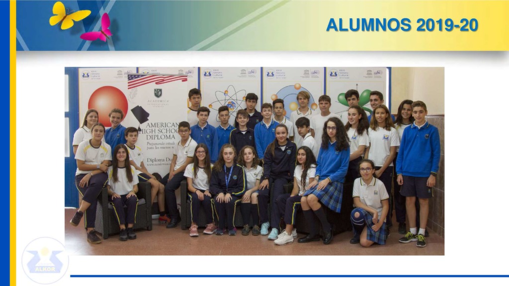 Alumnos del American High School Diploma curso 2019-2020