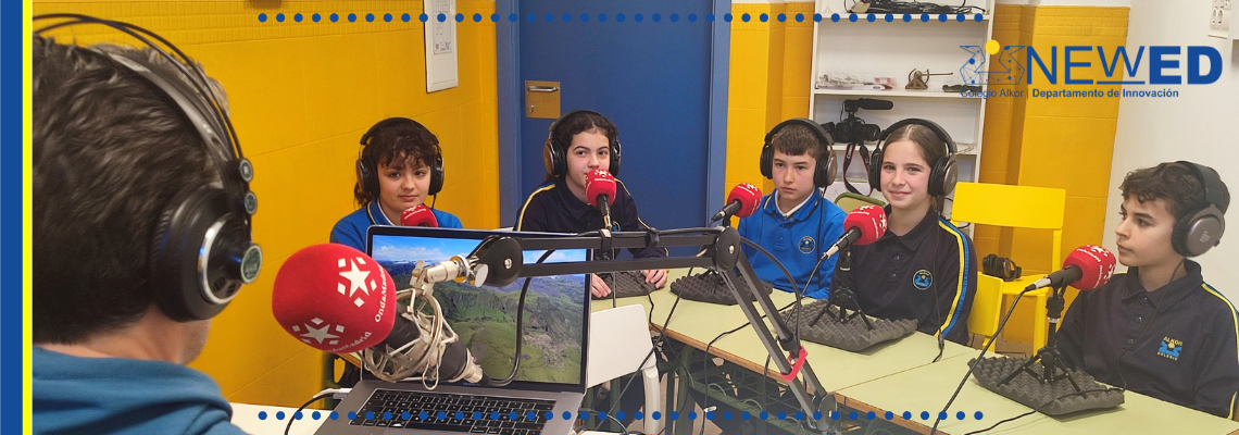 la radio en el cole