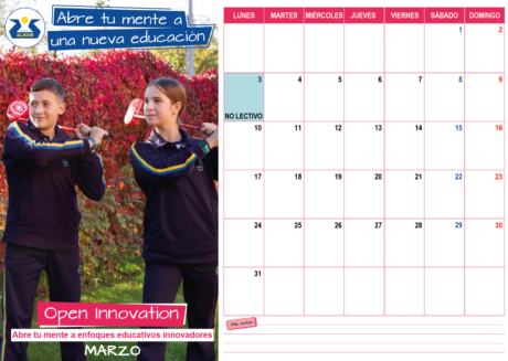 calendario marzo