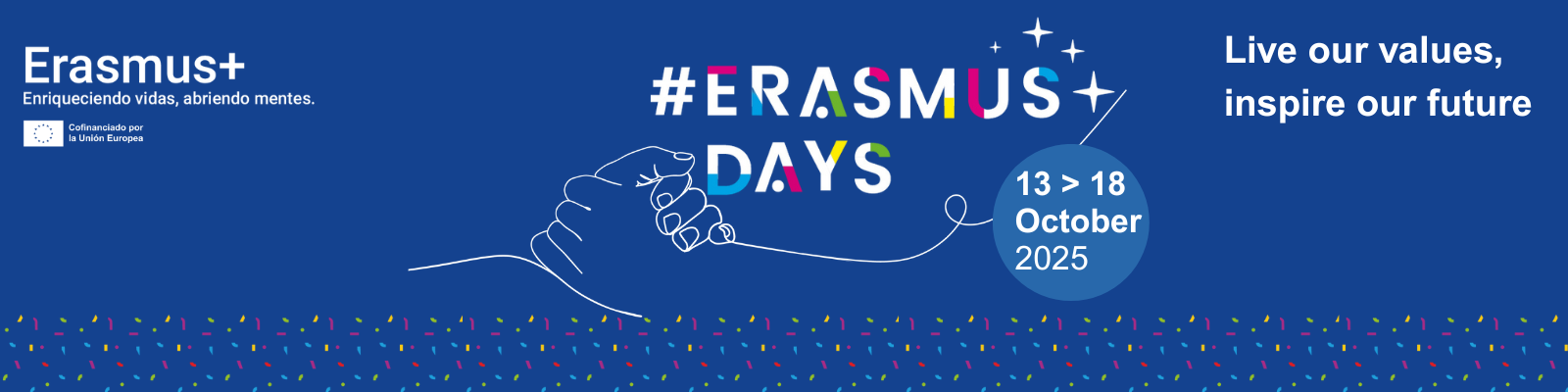 cabecera Erasmus Days teatro solidario Amavir Alcorcón