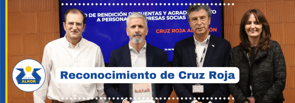 El Colegio Alkor, reconocido por Cruz Roja Alcorcón por su compromiso solidario